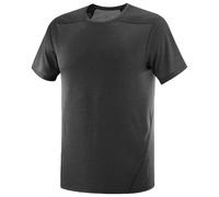 SALOMON Outline Ss Tee - Hombre - Negro - talla L- modelo 2025