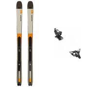 Salomon - Packs esquí de travesía - Pack Mtn 91 Carbon 2026 de Madera - Amarillo Amarillo 166 cm.174 cm.182 cm