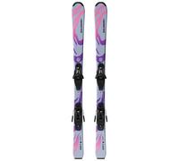 Salomon - Packs (esquí + fijaciones) - Qst M + C5 GW JR Cosmic Sky 2027 - Talla Infantil 140 cm - Negro Negro 140 cm