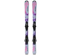 Salomon - Packs (esquí + fijaciones) - Qst M + C5 GW JR Cosmic Sky 2027 - Talla Infantil 150 cm - Negro Negro 150 cm