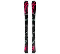 Salomon - Packs (esquí + fijaciones) - Qst S + C5 GW JR Black 2027 - Talla Infantil 100 cm - Negro Negro 100 cm