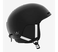 Salomon Pact Casco de esquí y Snowboard para niños, Carcasa ABS, Interior de Espuma EPS 4D, Negro (Black), M (56-59 cm)