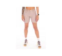 Salomon pantalón corto Wayfarer vêtement running femme 36 Beige