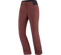 Salomon - Pantalones de esquí mujer - Reason Pant W Rum Raisin para Mujer - Talla M - Burdeos Burdeos M