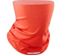 SALOMON Polaina de cuello cruzado y tubo de cabeza, talla única, Tomate Cherry, Talla única