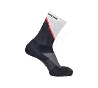 Calcetines de trail salomon pulse crew icicle/nine iron/neo 36 - 38