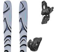 SALOMON Qst 100 - Unisex - Blanco / Gris - talla 180- modelo 2026