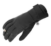 Salomon - Guantes de esquí - Gants Qst Gtx U Deep Black/Deep Black de Cuero - Talla S - Negro Negro S
