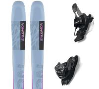 SALOMON Qst Lux 92 - Mujer - Azul / Blanco / Gris - talla 160- modelo 2024