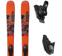 SALOMON Qst Spark Jr S + C5 Gw - Niño - Negro / Narnaja / Azul - talla 123- modelo 2026