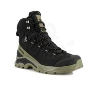 Salomon - Zapatillas de senderismo Hombre - Quest 5 GTX M Black/Dlicgr/Black - Talla 10 UK - Marrón Marrón 10 UK