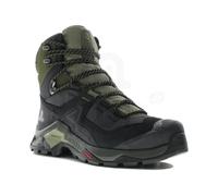 Salomon Botas de montaña Quest Element Gore-Tex Impermeable Piel Negro/Verde Hombre 41 1/3