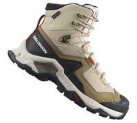 Salomon Quest Element GTX Damen-Wanderschuhe Zapatos Trekking Gore Tex Beige Neu