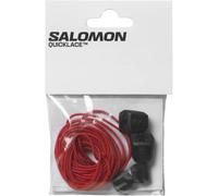 Salomon Quicklace Kit de Cordones para Zapatillas de Trail Running y Botas de esquí, Rojo Racing