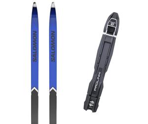 SALOMON Rc Eskin Junior + Prolink Access Jr - Niño - Negro / Blanco / Azul - talla 125- modelo 2024