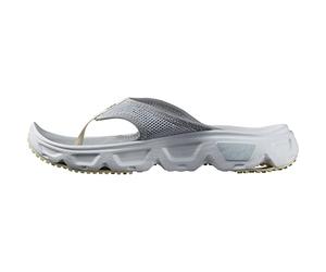 Salomon Reelax Break 6.0 Chanclas de Recuperación para Mujer, Zancada amortiguada, Sujeción del pie sin costuras, Ligereza, Pearl Blue, 36