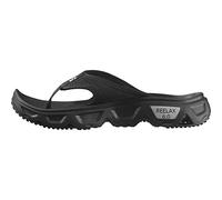 Salomon Reelax Break 6.0 Sandalias Mujer Verano con Entresuela y Plantilla EVA, Ligeras, Cómodas, Suaves y sin Custuras, Confort pies, Black, 42