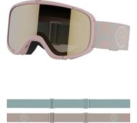 Salomon Rio, gafas de esquí, junior, rosa Onesize Tropical Peach