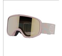 Salomon Rio Gafas de Esquí Snowboard niños, Máscara de Snowboard para Niños, Deportes de invierno, Lente Antibrillos, Duradera y Ajustable, Naranja/Dorado, Talla Unica