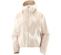 Salomon - Ropa de senderismo mujer - Outscape 2L Short Jkt P W Silver Cloud para Mujer - Talla XS - Gris Gris XS