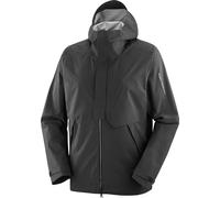 Salomon - Ropa de senderismo - Outerpath Pro 2.5L Jkt M Deep Black - Talla S - Negro Negro S