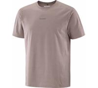 Salomon - Ropa de senderismo - Trackline SS Tee M Iron de Lana - Talla L - Beige Beige L
