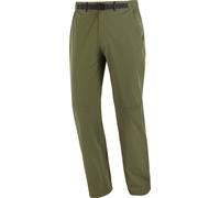 Salomon - Ropa de senderismo - Wayfarer Pants 2.0 M Grape Leaf de Softshell - Talla M - Verde Verde M