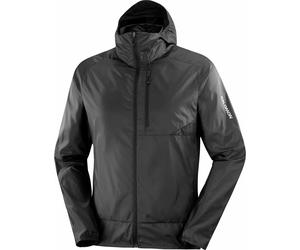 Salomon - Ropa para trail running - Bonatti Cross Wind Jkt M Deep Black - Talla S - Negro Negro S