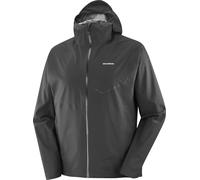Salomon - Ropa para trail running - Bonatti Waterproof Jkt M Deep Black - Talla L - Negro Negro L