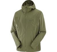 Salomon - Ropa para trail running - Outwind FZ Jkt M Grape Leaf de Softshell - Talla L - Verde Verde L
