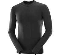 Salomon - Ropa para trail running - S/Lab Ultra SML LS Tee U Deep Black - Talla XL - Negro Negro XL