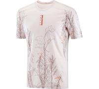 Salomon - Ropa para trail running - S/Lab Ultra Tee Aop M Lilac Ash de Lana - Talla S - Beige Beige S