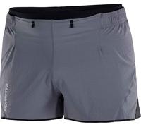 Salomon - Ropa para trail running - Sense Aero 3'' Shorts M Castelrock de Lana - Talla XL - Gris Gris XL