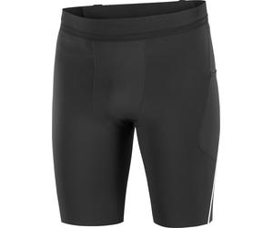 Salomon - Ropa para trail running - Sense Stow Short Tights 9" M Deep Black - Talla L - Negro Negro L