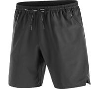 Salomon - Ropa para trail running - Shakeout C 7'' Shorts No L M Deep Black - Talla M - Negro Negro M