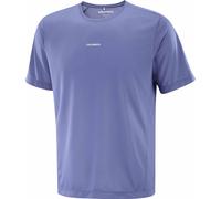 Salomon - Ropa para trail running - Shakeout Core SS Tee M Marlin de Lana - Talla S - Púrpura Púrpura S