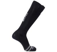 Salomon - Ropa para trail running - Socks S/Lab Ultra Knee Black Vanilla Ice de Lana - Talla L - Negro Negro L