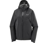 Salomon - Ropa trail running mujer - Bonatti Waterproof Jkt W Deep Black para Mujer - Talla M - Negro Negro M