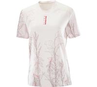 Salomon - Ropa trail running mujer - S/Lab Ultra Tee Aop W Lilac Ash para Mujer de Lana - Talla M - Beige Beige M