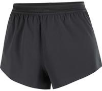 Salomon - Ropa trail running mujer - Sense Aero Split 3" Shorts W Deep Black para Mujer - Talla L - Negro Negro L