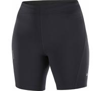 Salomon - Ropa trail running mujer - Shakeout Core Short Tight 6" W Deep Black para Mujer - Talla L - Negro Negro L