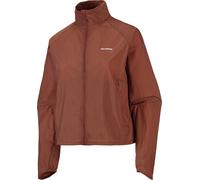 Salomon - Ropa trail running mujer - Shkout Fly Jkt W Burnt Umber para Mujer - Talla M - Naranja Naranja M