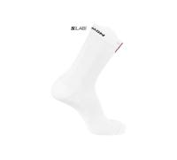 Salomon S-Lab Glide Tripulación Chaussettes XL Blanc