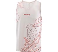 SALOMON S/lab Speed Singlet M - Hombre - Blanco - talla S- modelo 2026