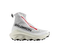 Salomon - S/Lab Ultra White / Fiery Red / Vanilla Ice - Talla 10,5 UK - Rojo Rojo 10.5 UK