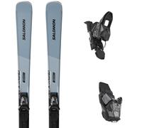 Salomon - Packs (esquí + fijaciones) - S/Max 10 + M11 GW L80 2027 de Madera - Talla 175 cm - Gris