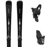 Salomon - Packs (esquí + fijaciones) - S/Max N°8 Black + M10 GW W 2027 para Mujer de Madera - Talla 160 cm - Negro Negro 160 cm