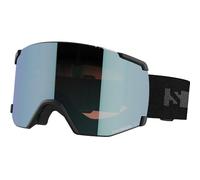 Salomon S/View Gafas de Esquí Snowboard para Unisexo Máscara de Snowboard, Deportes de invierno, Reduce Deslumbramientos, Ventilación ada, Negro/Azul, Talla Unica