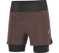 SALOMON Sense 2in1 Shorts - Hombre - Marrón - talla L- modelo 2025