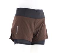 Salomon Sense Aero 2in1 Mujer Short de running XS Marrón